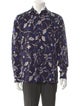 Etro Floral Print Long Sleeve Shirt