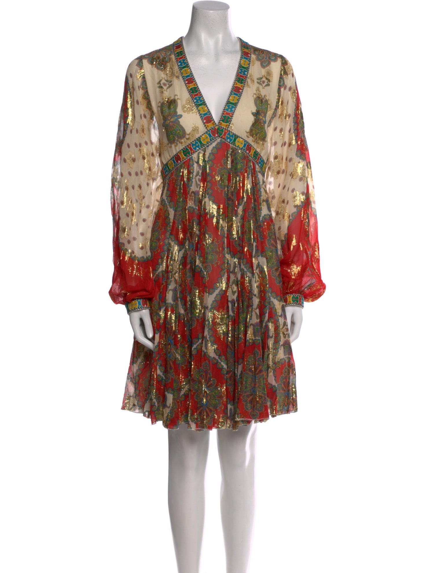 Etro Silk Mini Dress