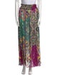 Etro Silk Long Skirt