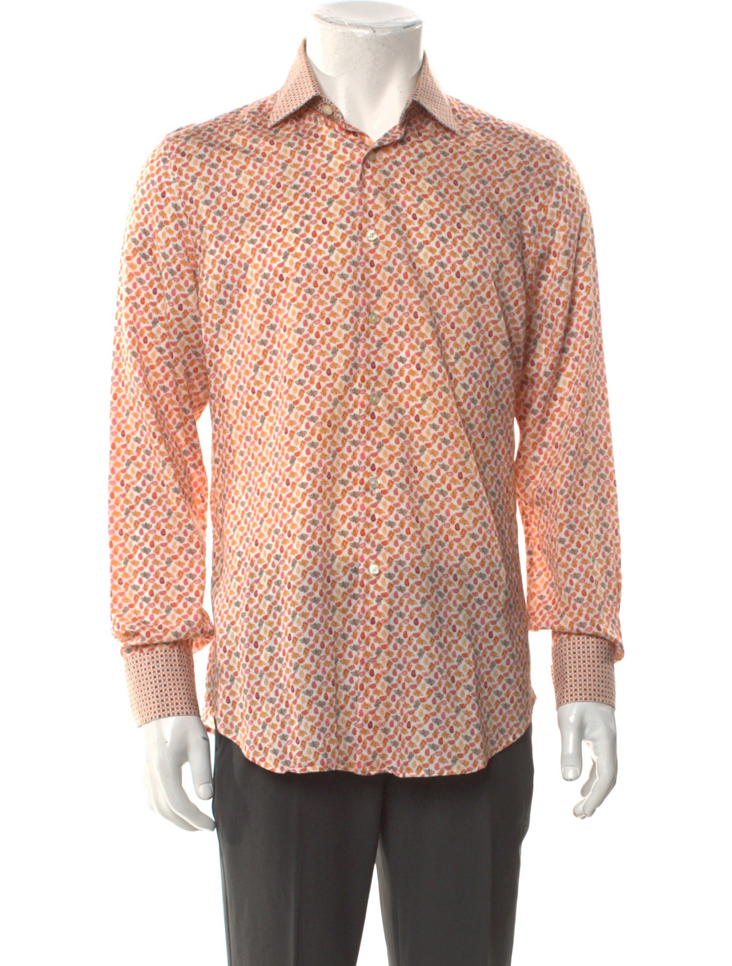 Etro Printed Long Sleeve Shirt