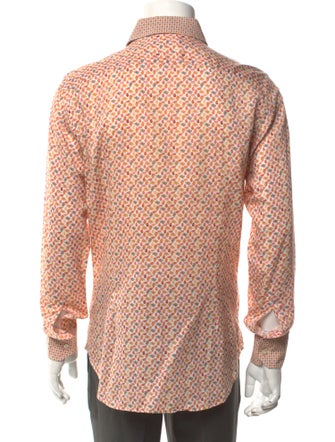 Etro Printed Long Sleeve Shirt