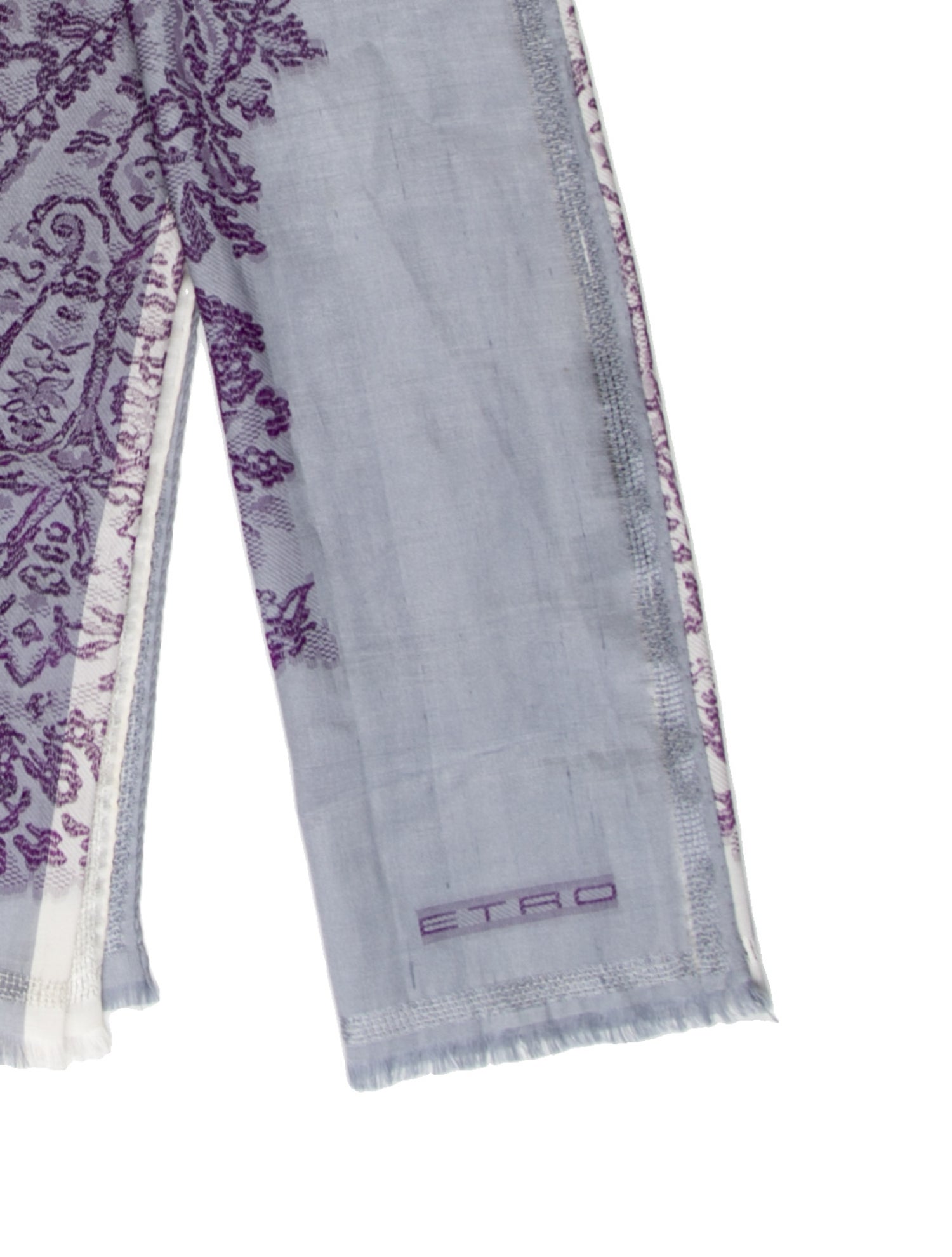 Etro Paisley Print Scarf
