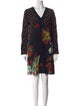 Etro Floral Print Mini Dress