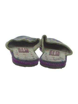 Etro Printed Mules