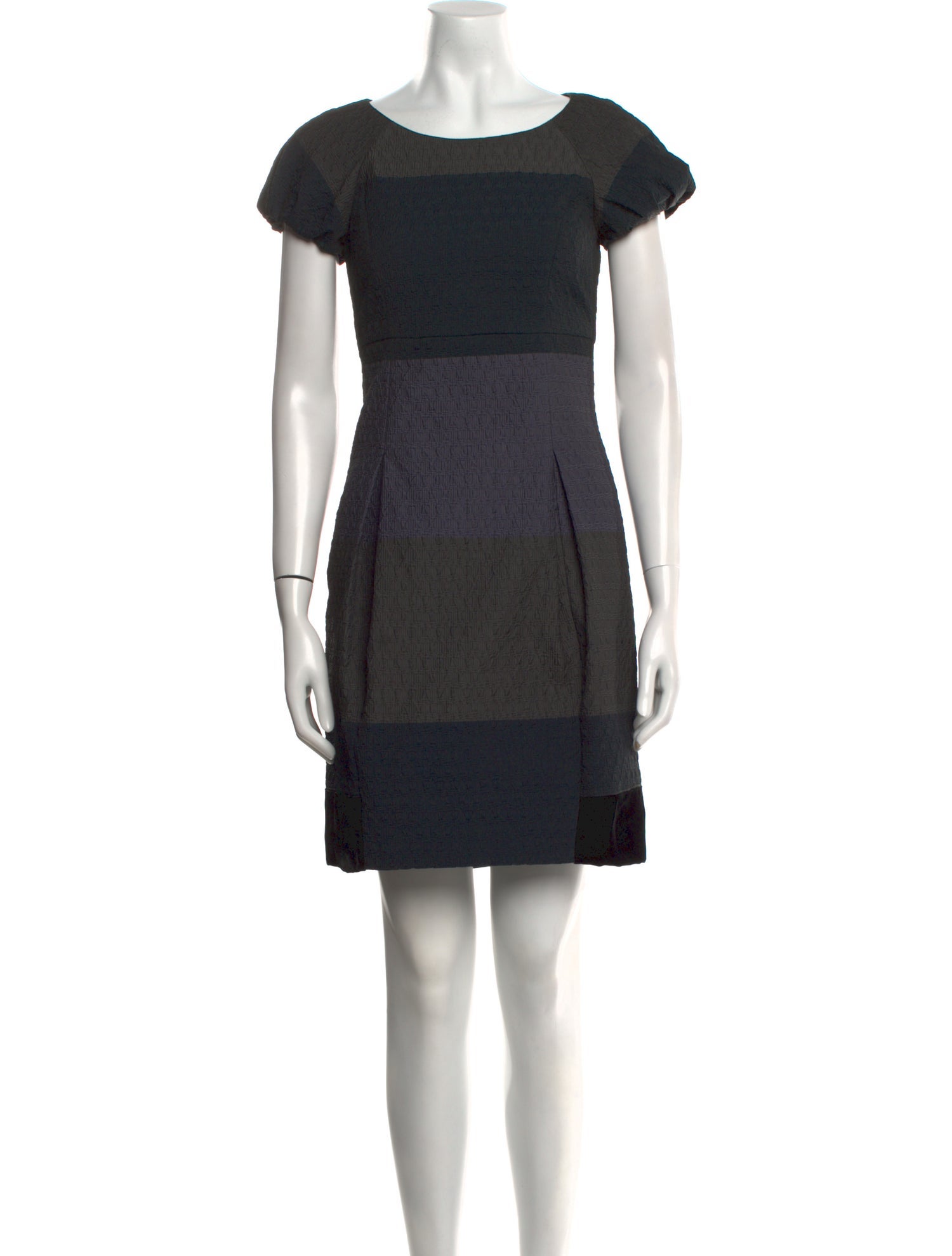 Etro Colorblock Pattern Mini Dress