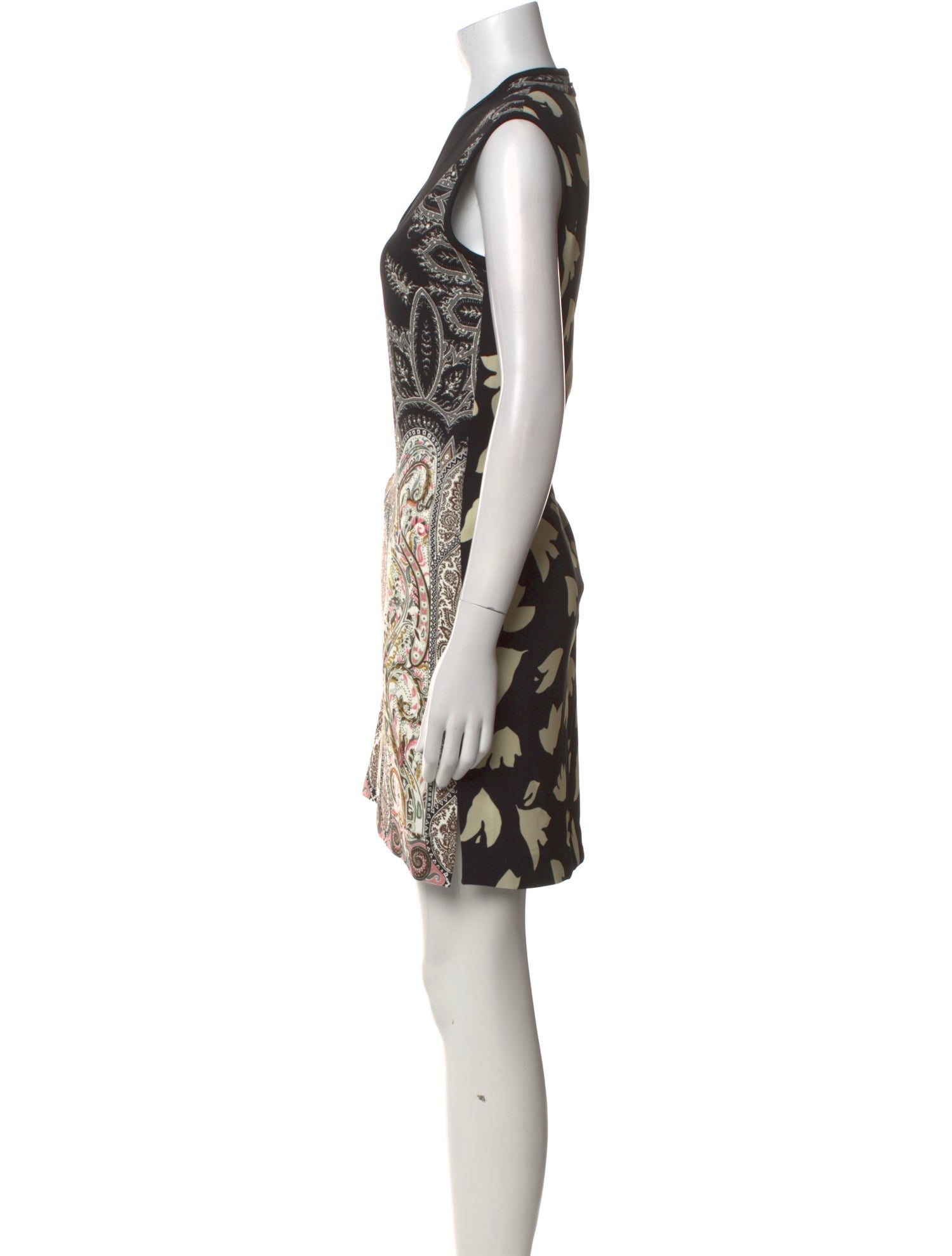 Etro Paisley Print Mini Dress