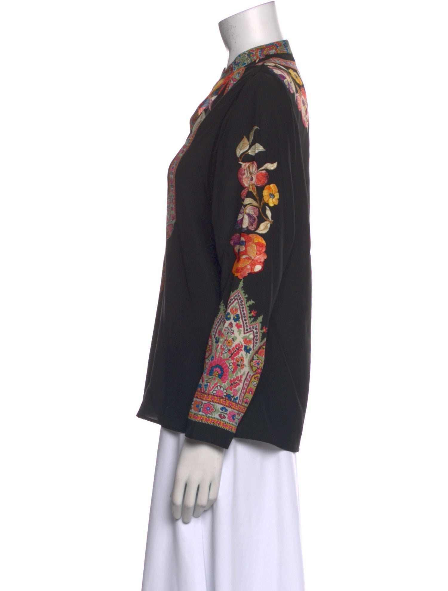 Etro Printed V-Neck Tunic