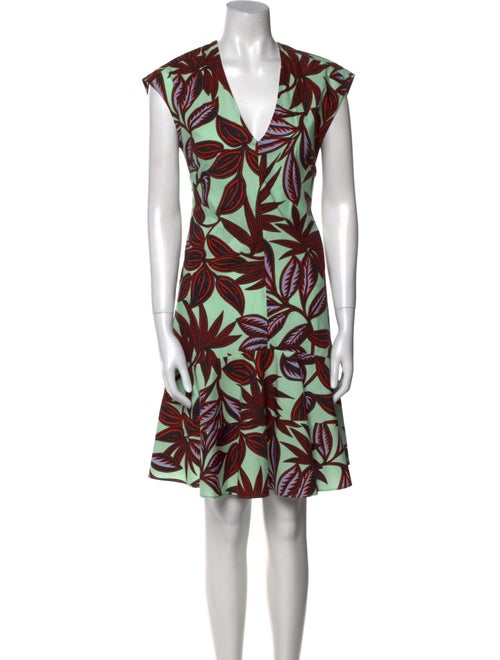 Etro Printed Knee-Length Dress