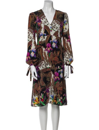 Etro Silk Midi Length Dress