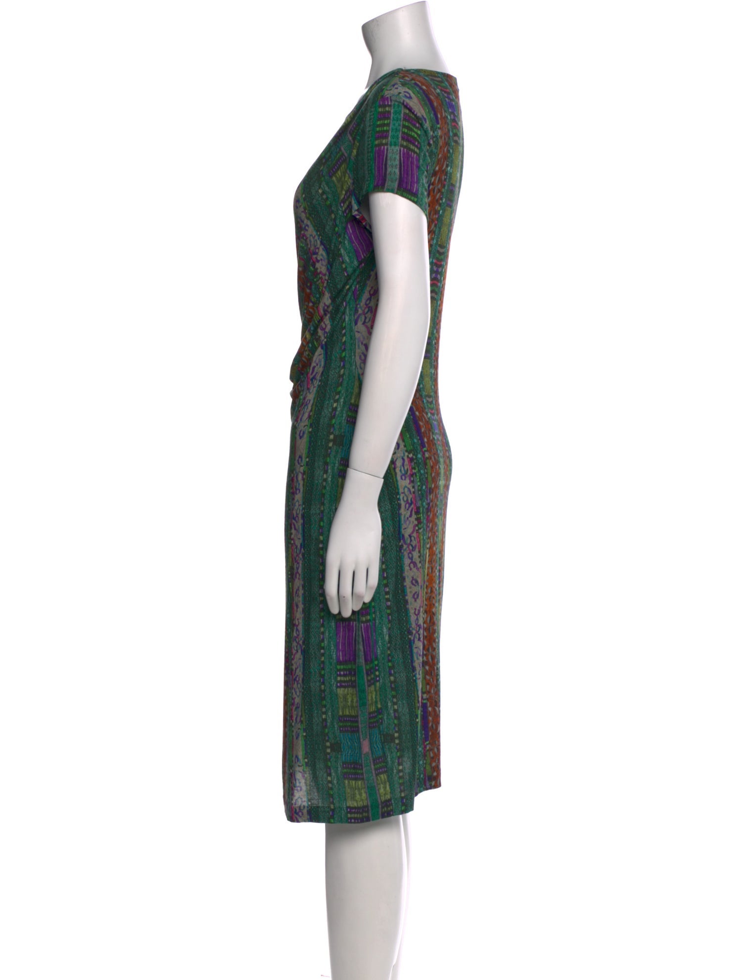 Etro Printed Knee-Length Dress