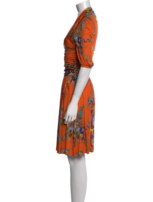 Etro Printed Knee-Length Dress