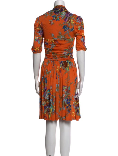 Etro Printed Knee-Length Dress