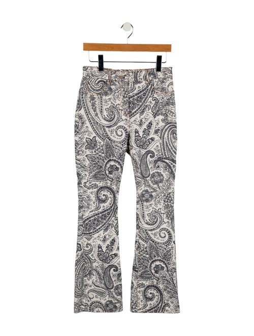 Etro Mid-Rise Wide Leg Jeans
