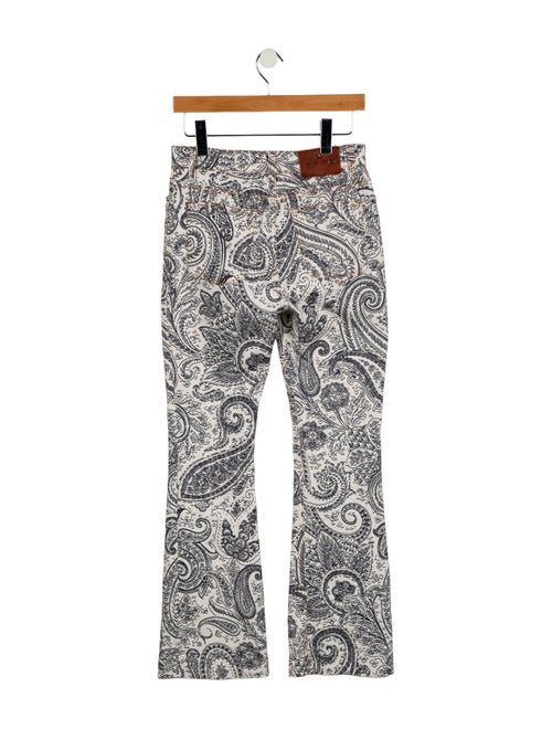 Etro Mid-Rise Wide Leg Jeans