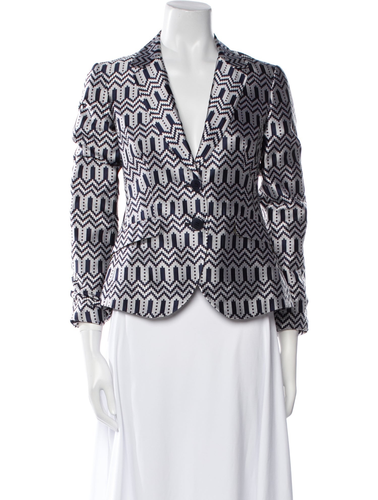 Etro Silk Printed Blazer