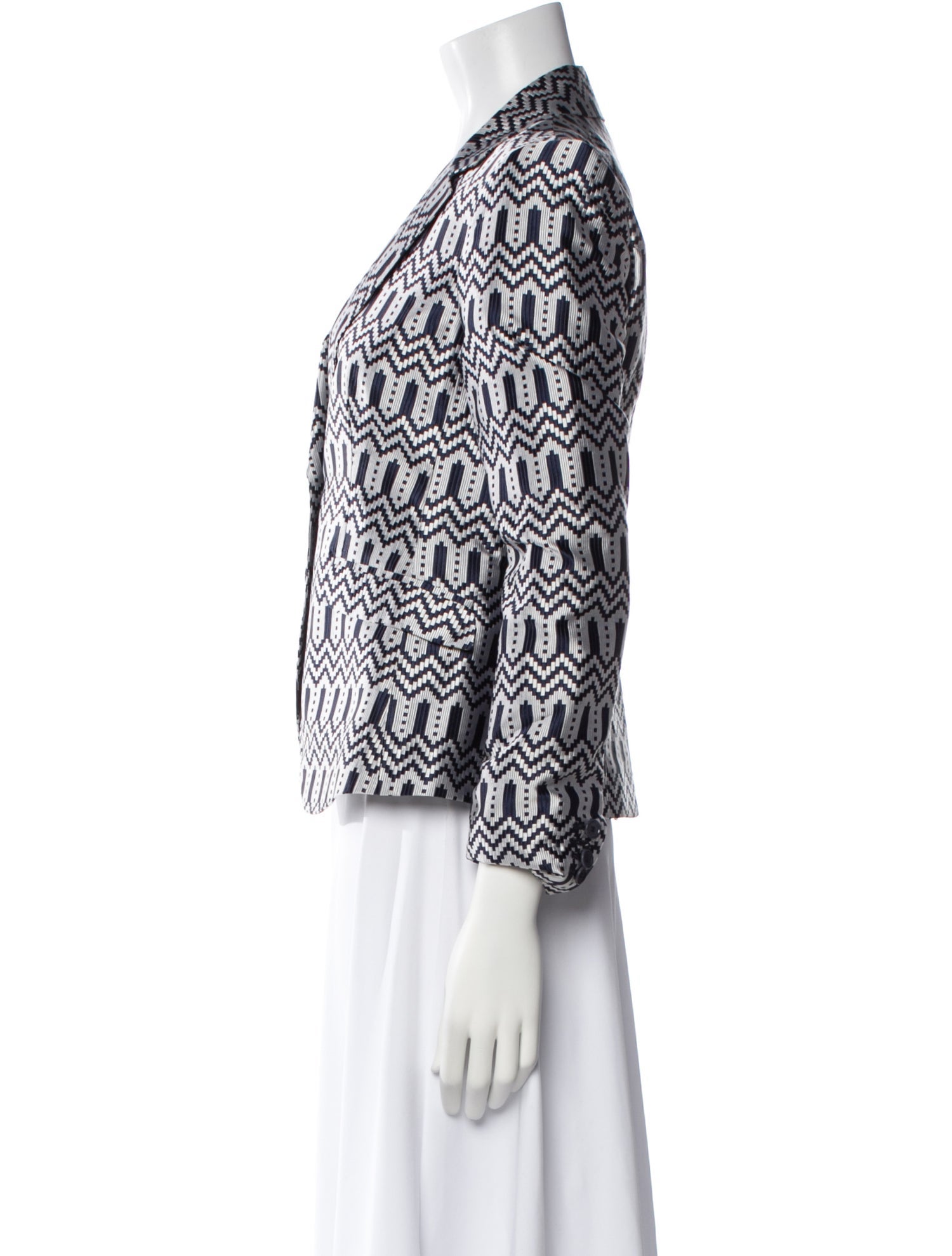 Etro Silk Printed Blazer