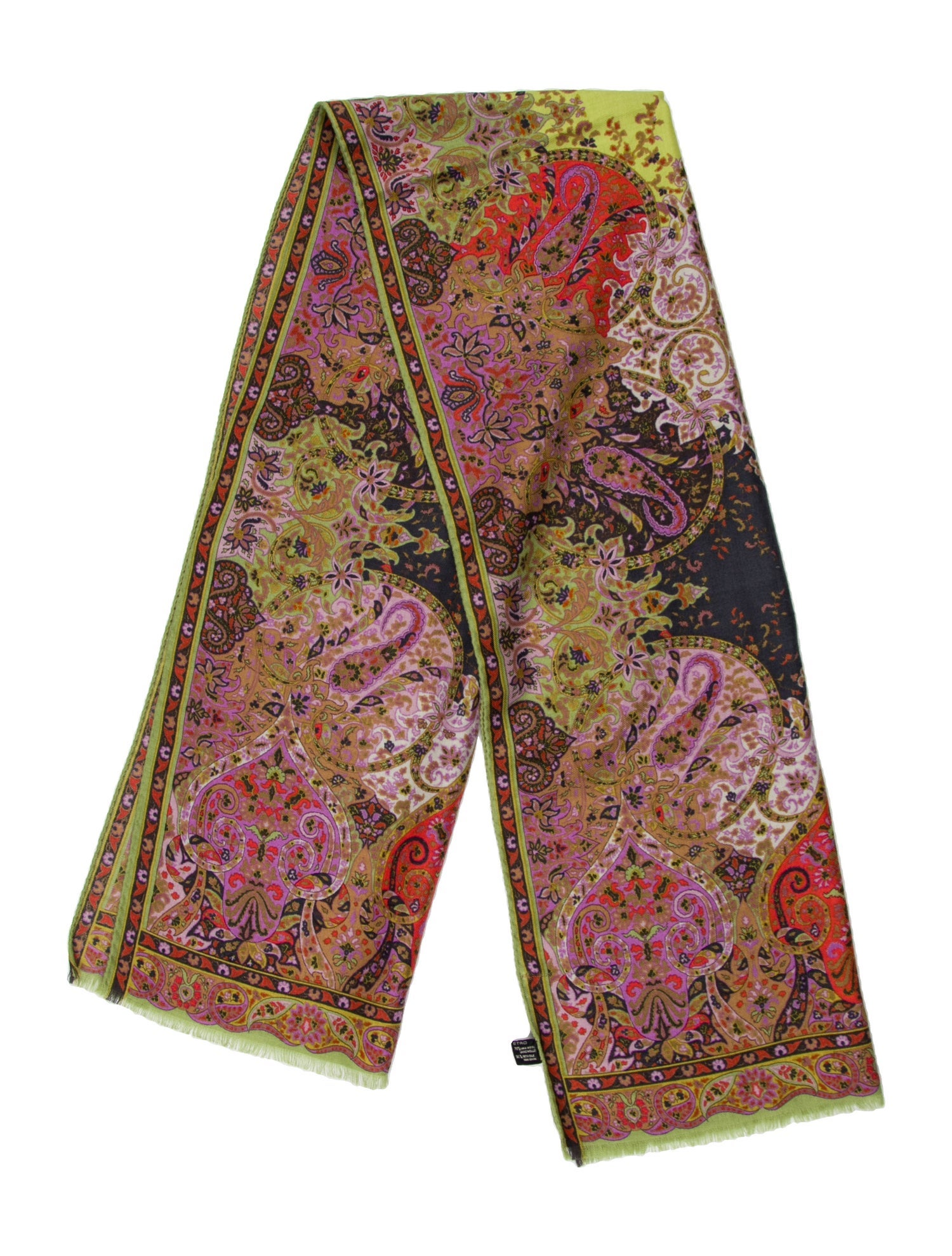 Etro Paisley Print Scarf