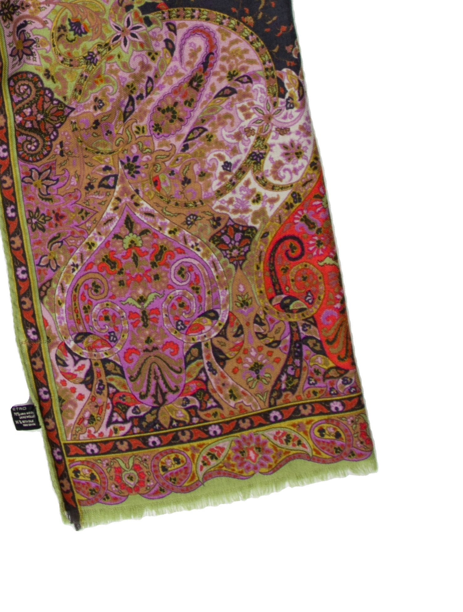 Etro Paisley Print Scarf