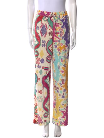 Etro Floral Print Skinny Leg Pants