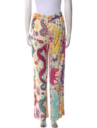Etro Floral Print Skinny Leg Pants