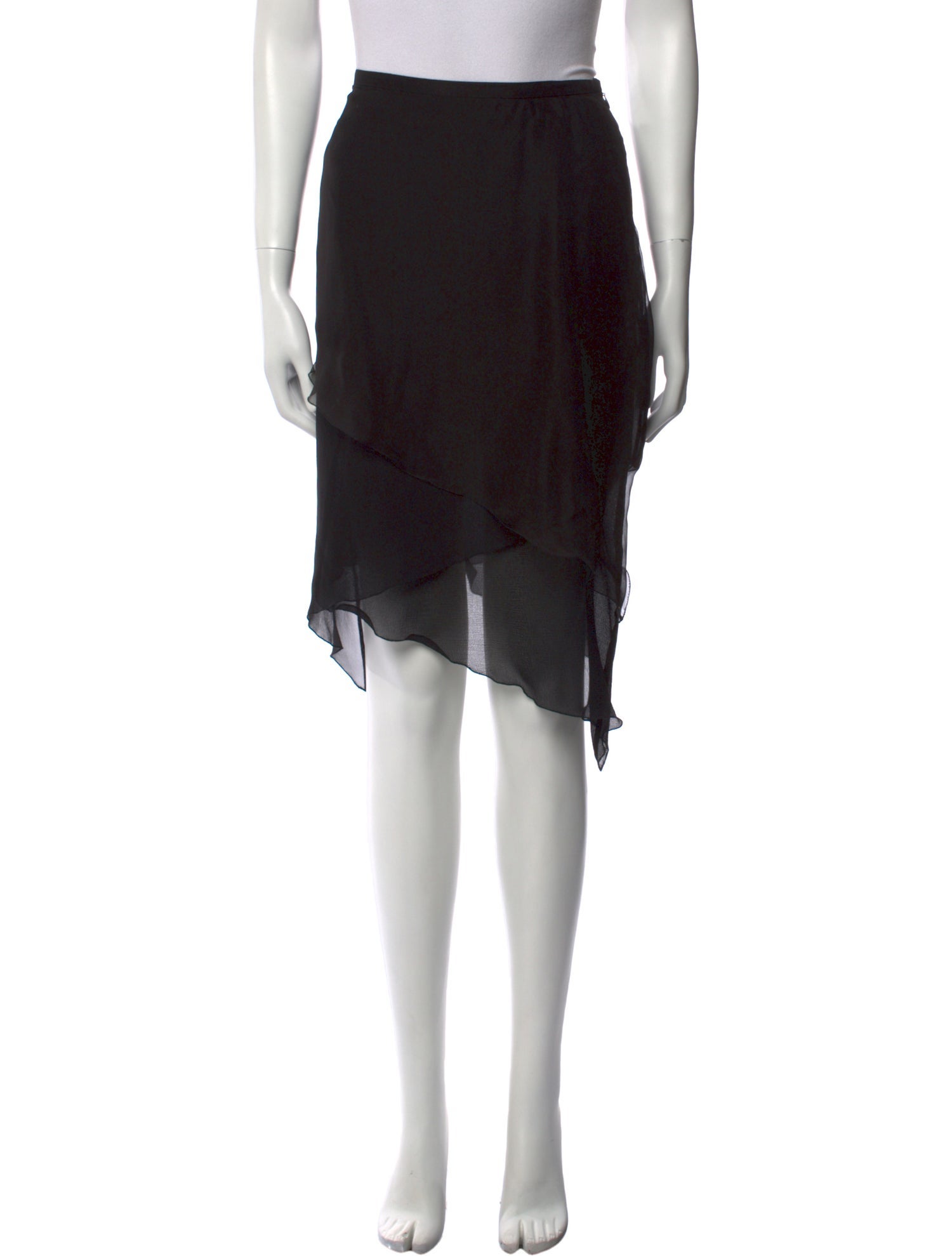 Etro Silk Knee-Length Skirt