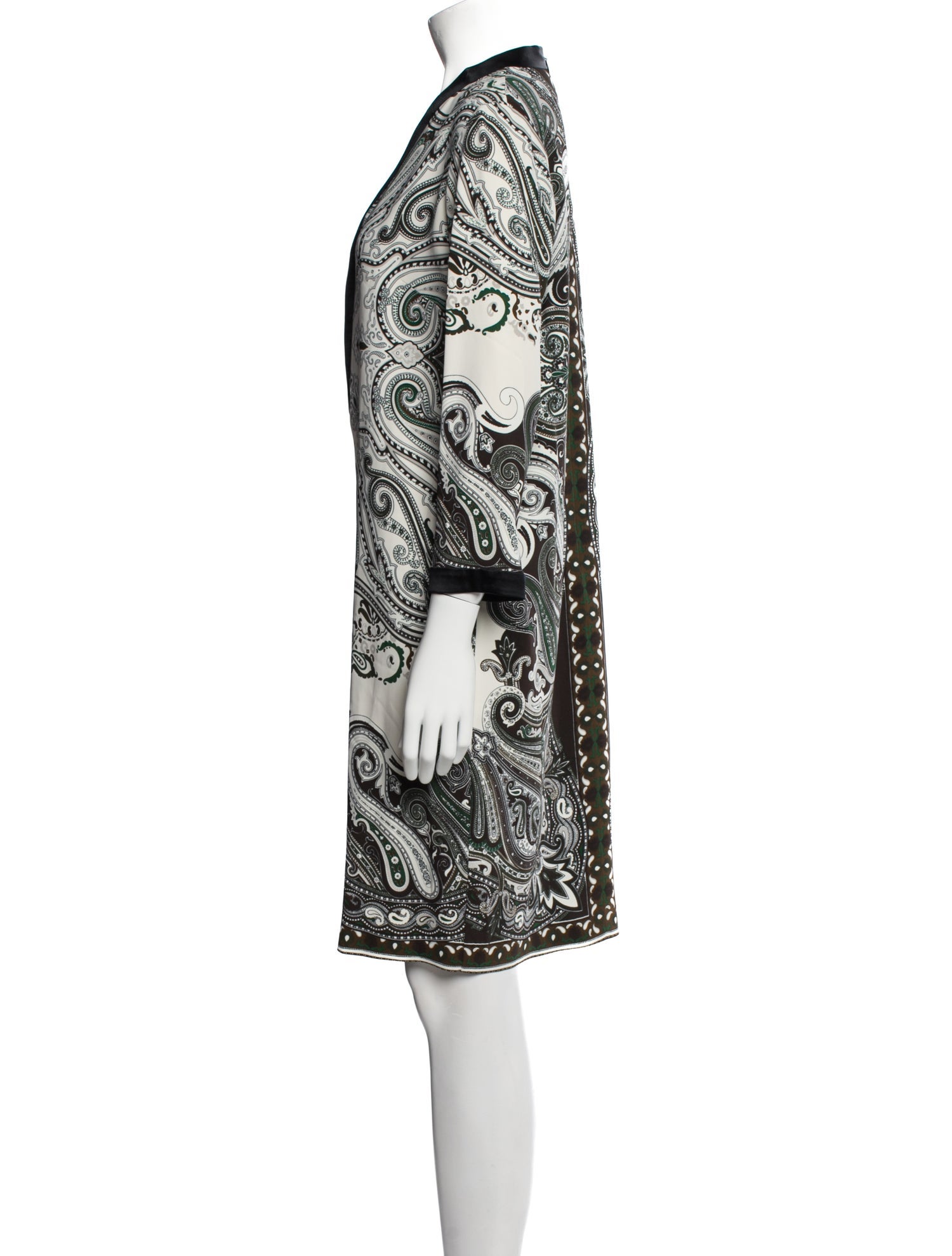 Etro Paisley Print Knee-Length Dress