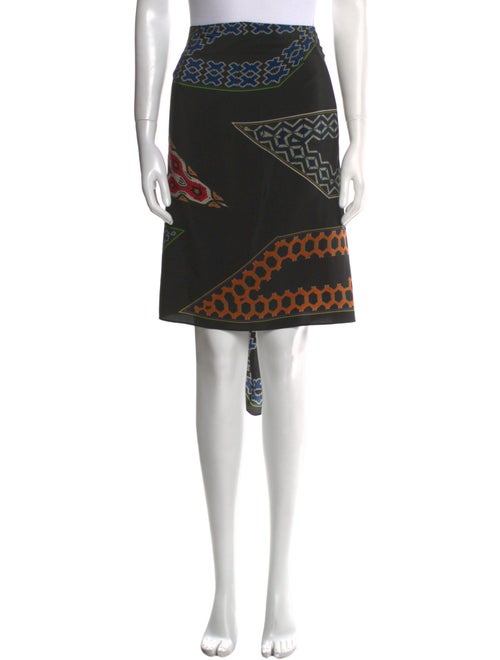 Etro Silk Knee-Length Skirt