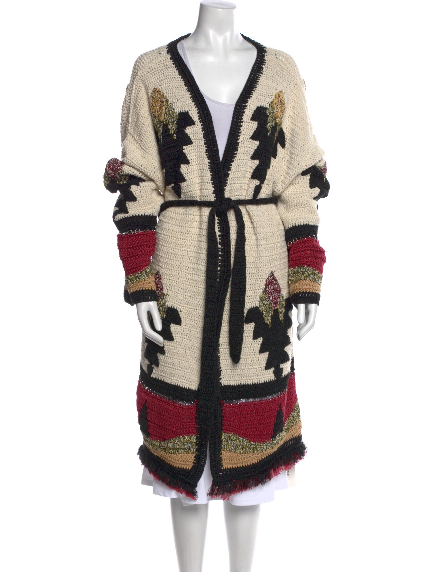 Etro Printed V-Neck Sweater