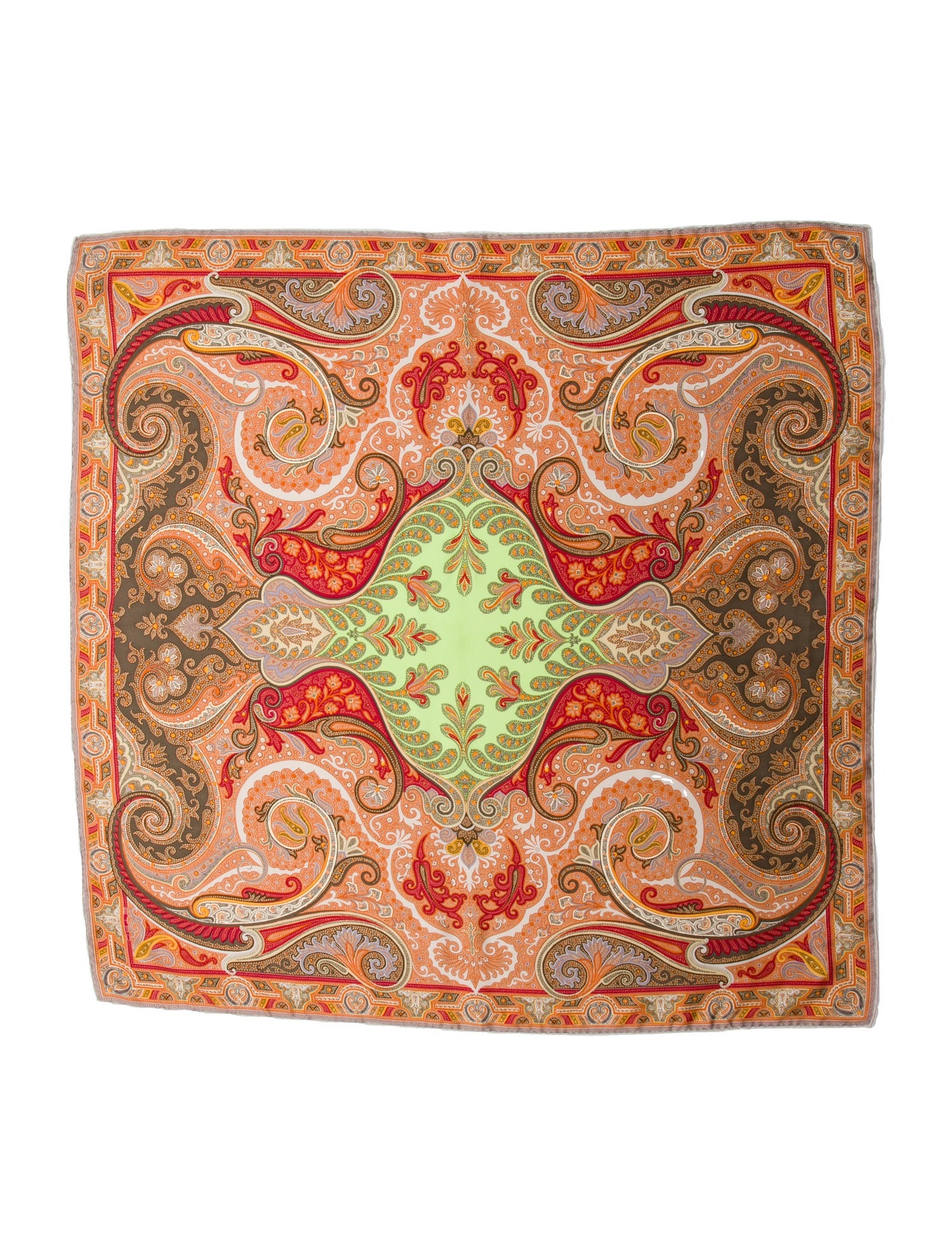 Etro Silk Printed Scarf