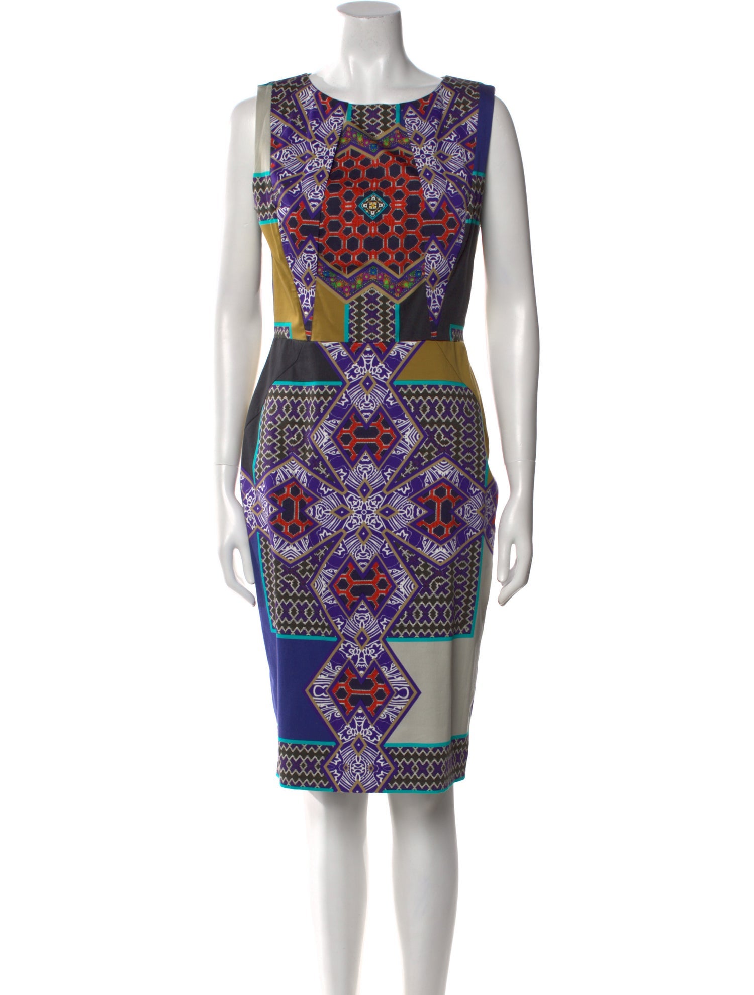 Etro Printed Knee-Length Dress