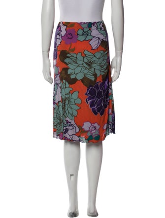 Etro Printed Knee-Length Skirt