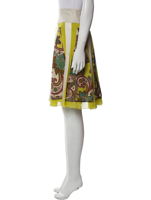 Etro Silk Knee-Length Skirt