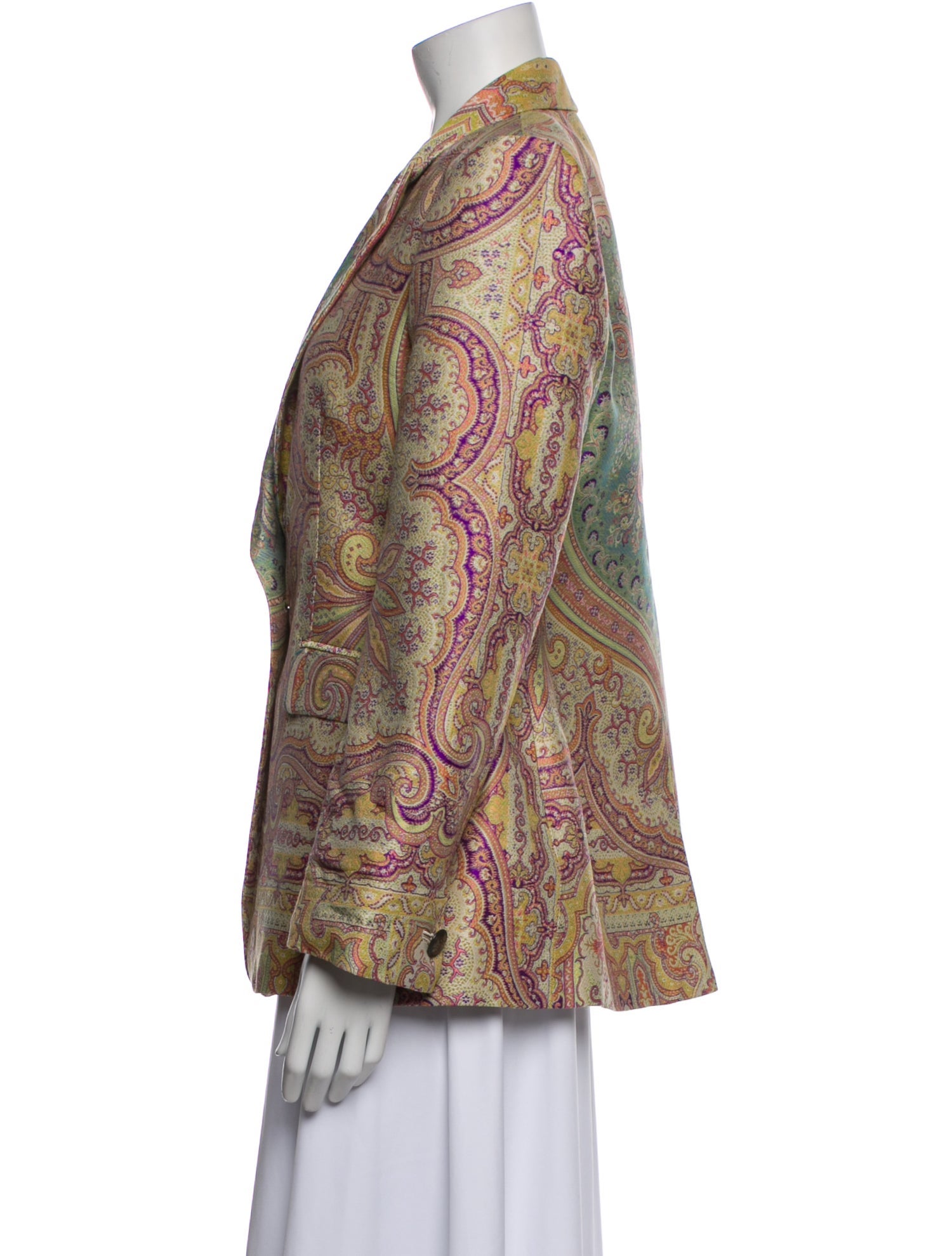 Etro Paisley Print Blazer w/ Tags