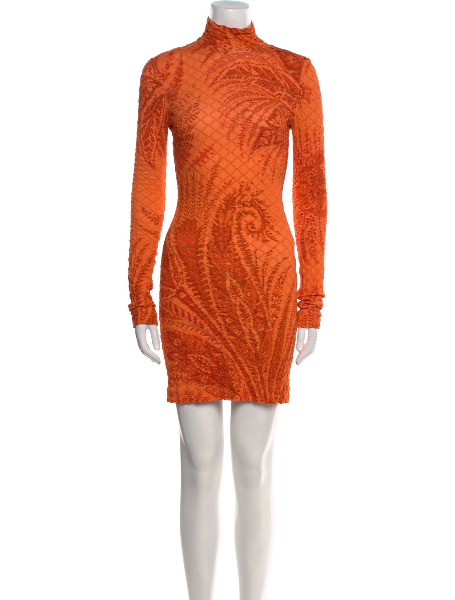 Etro Turtleneck Mini Dress
