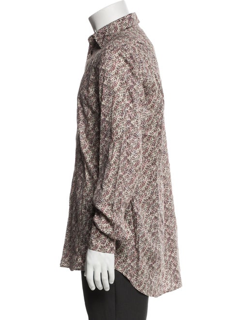 Etro Printed Long Sleeve Shirt