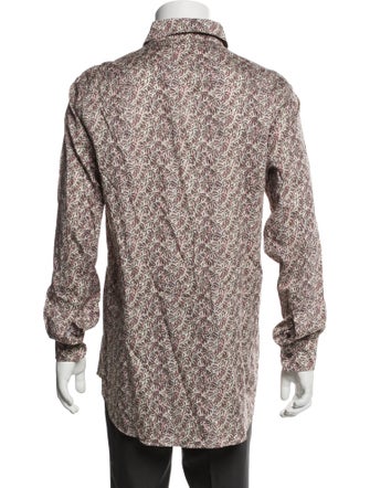 Etro Printed Long Sleeve Shirt