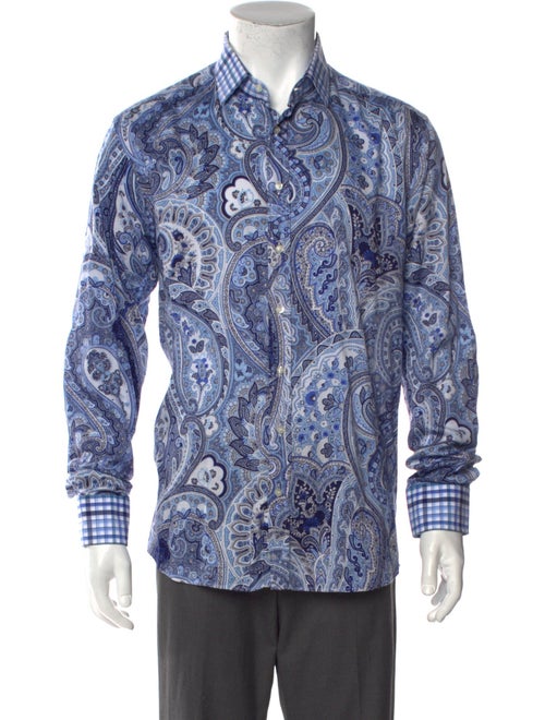 Etro Paisley Print Long Sleeve Shirt