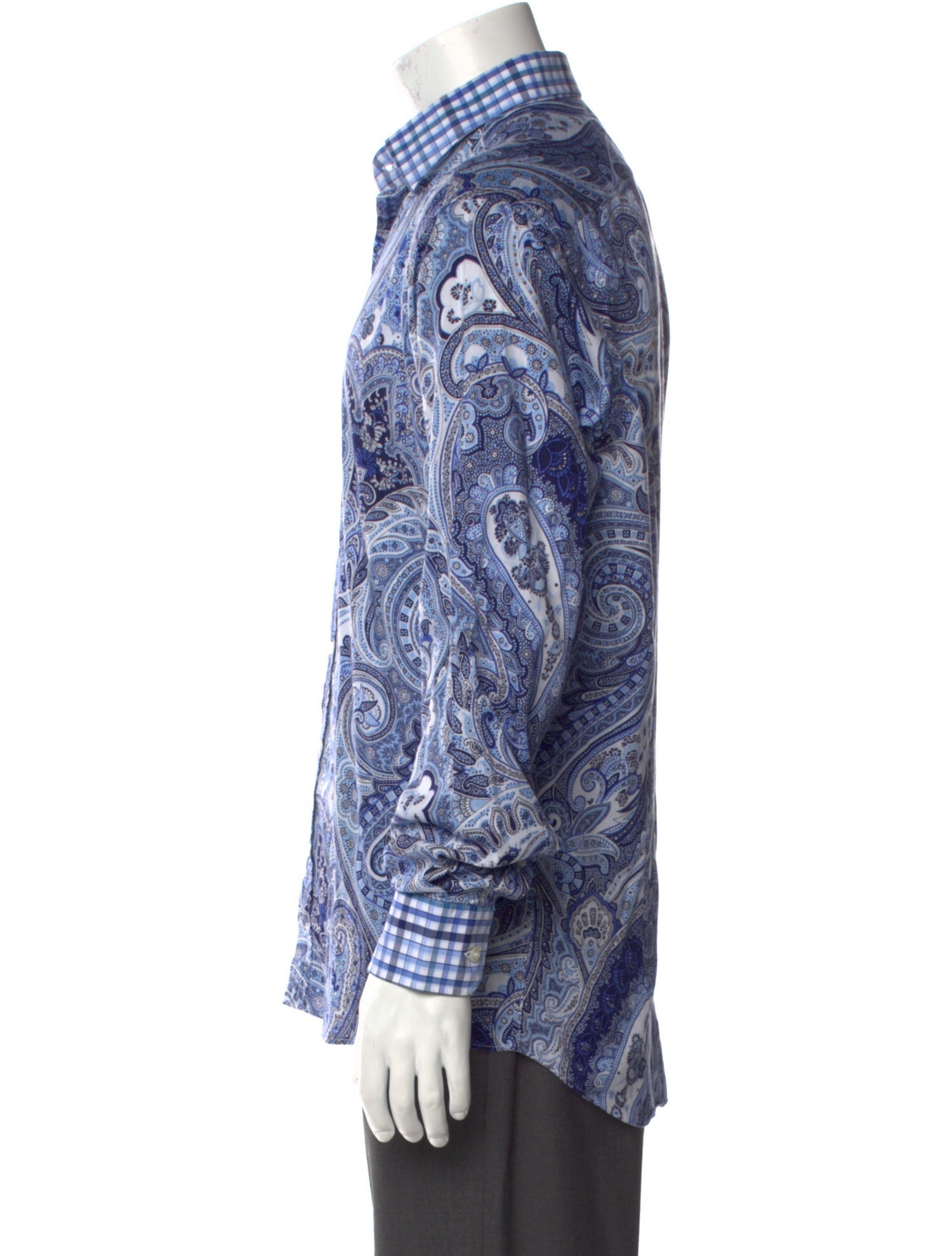 Etro Paisley Print Long Sleeve Shirt