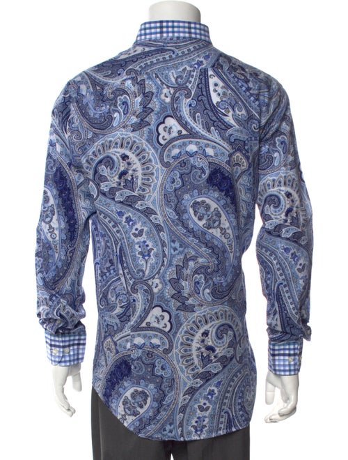 Etro Paisley Print Long Sleeve Shirt