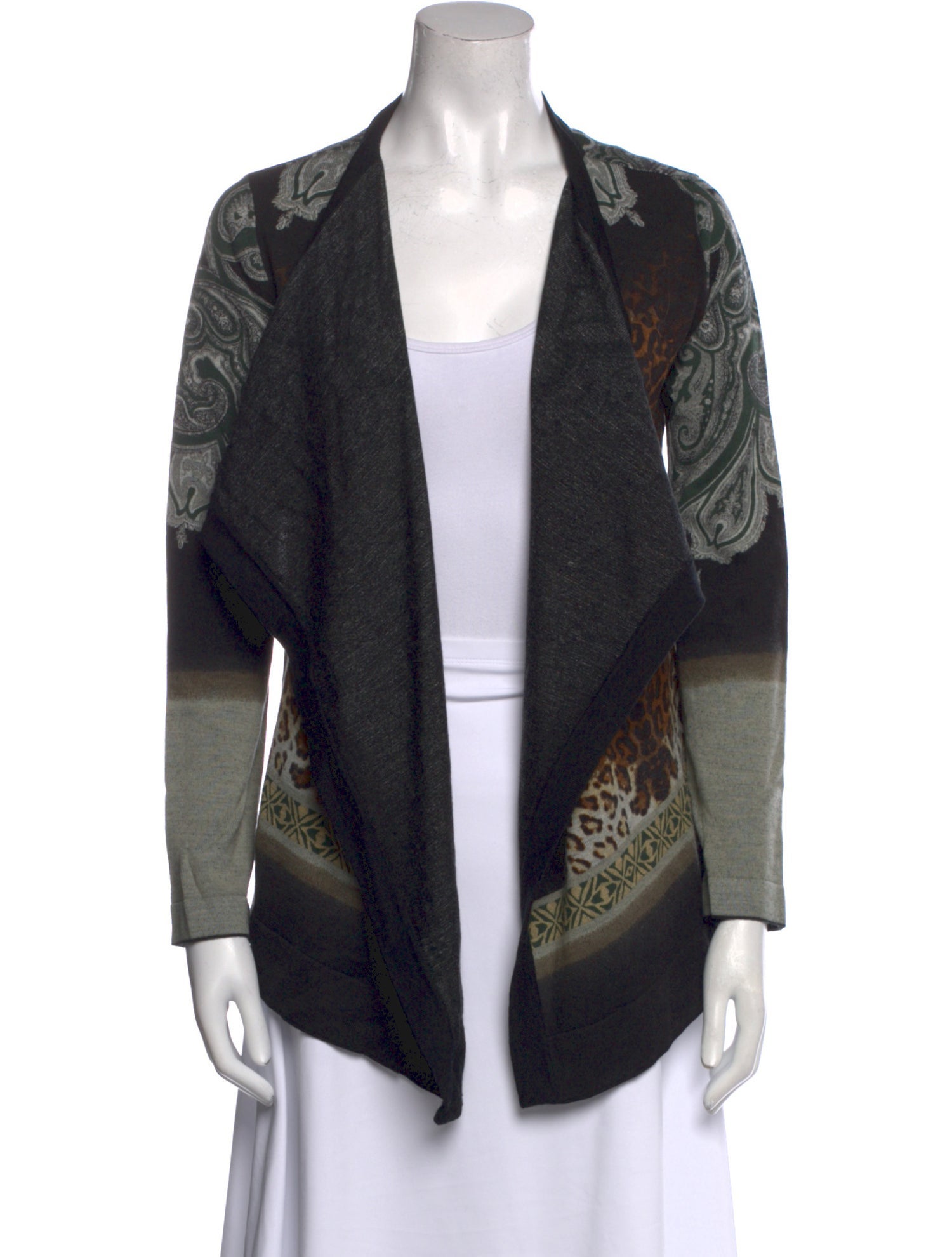 Etro Wool Printed Sweater