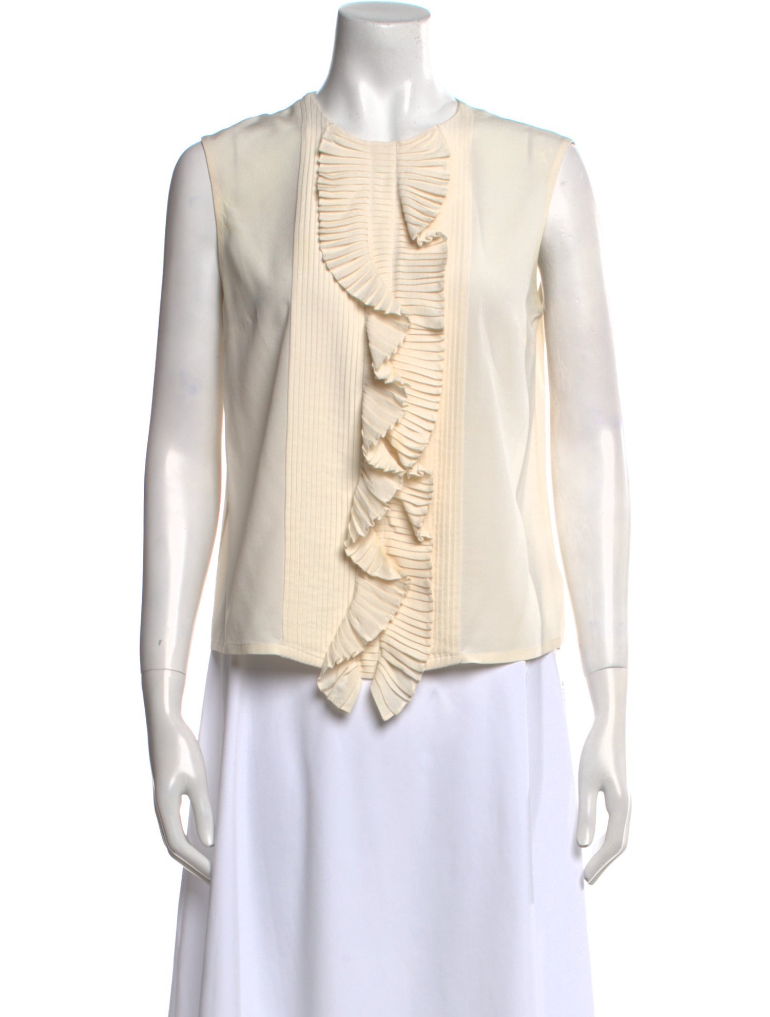 Etro Silk Crew Neck Top