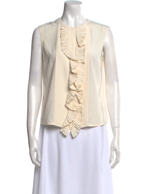 Etro Silk Crew Neck Top