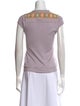 Etro V-Neck Short Sleeve Top