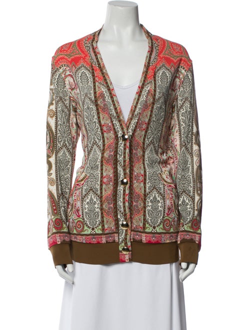Etro Paisley Print V-Neck Tunic