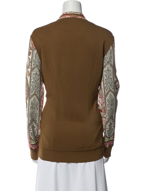 Etro Paisley Print V-Neck Tunic