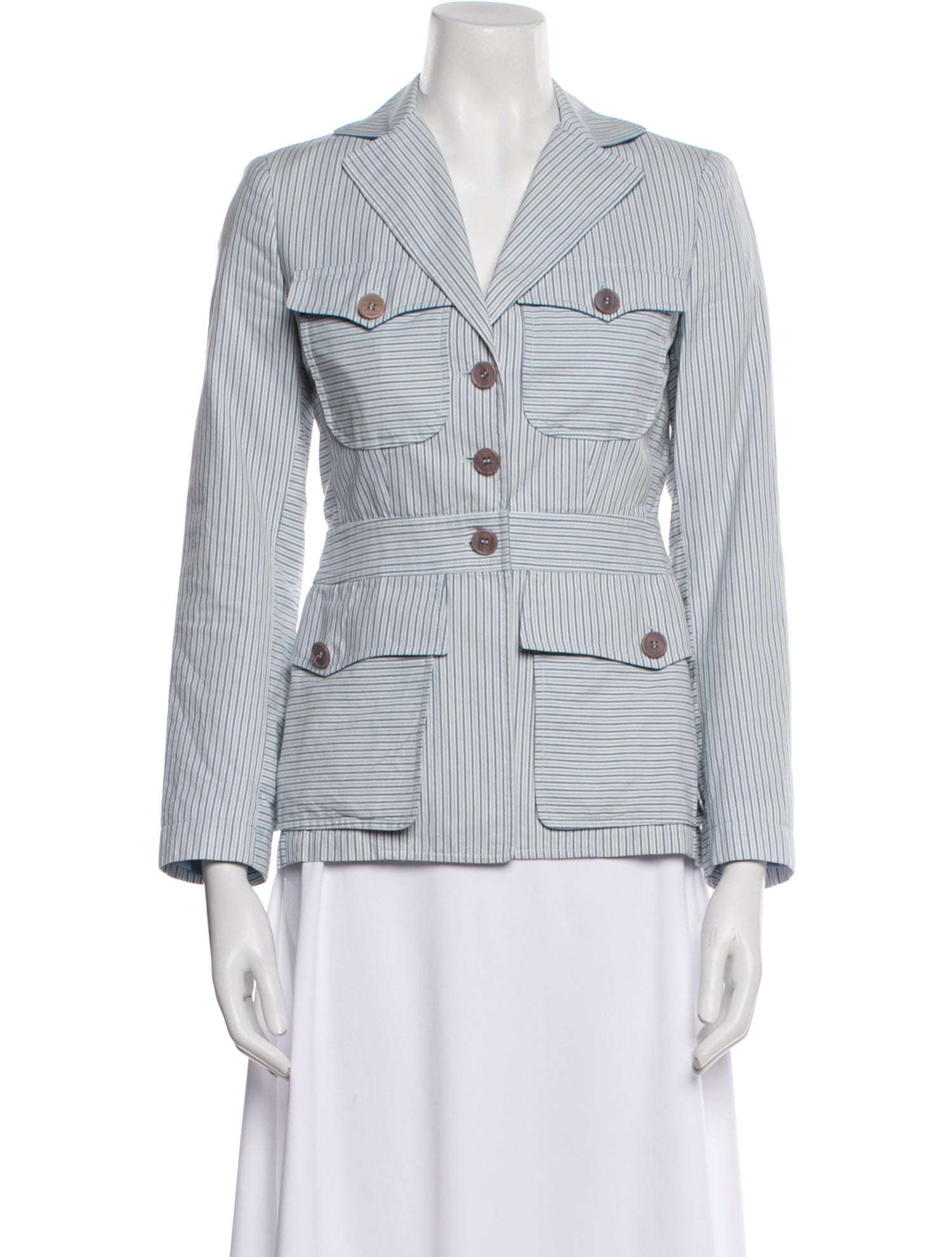 Etro Striped Blazer