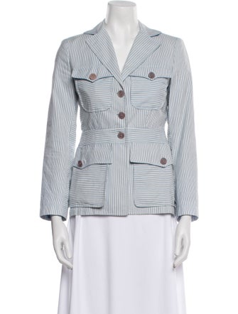 Etro Striped Blazer