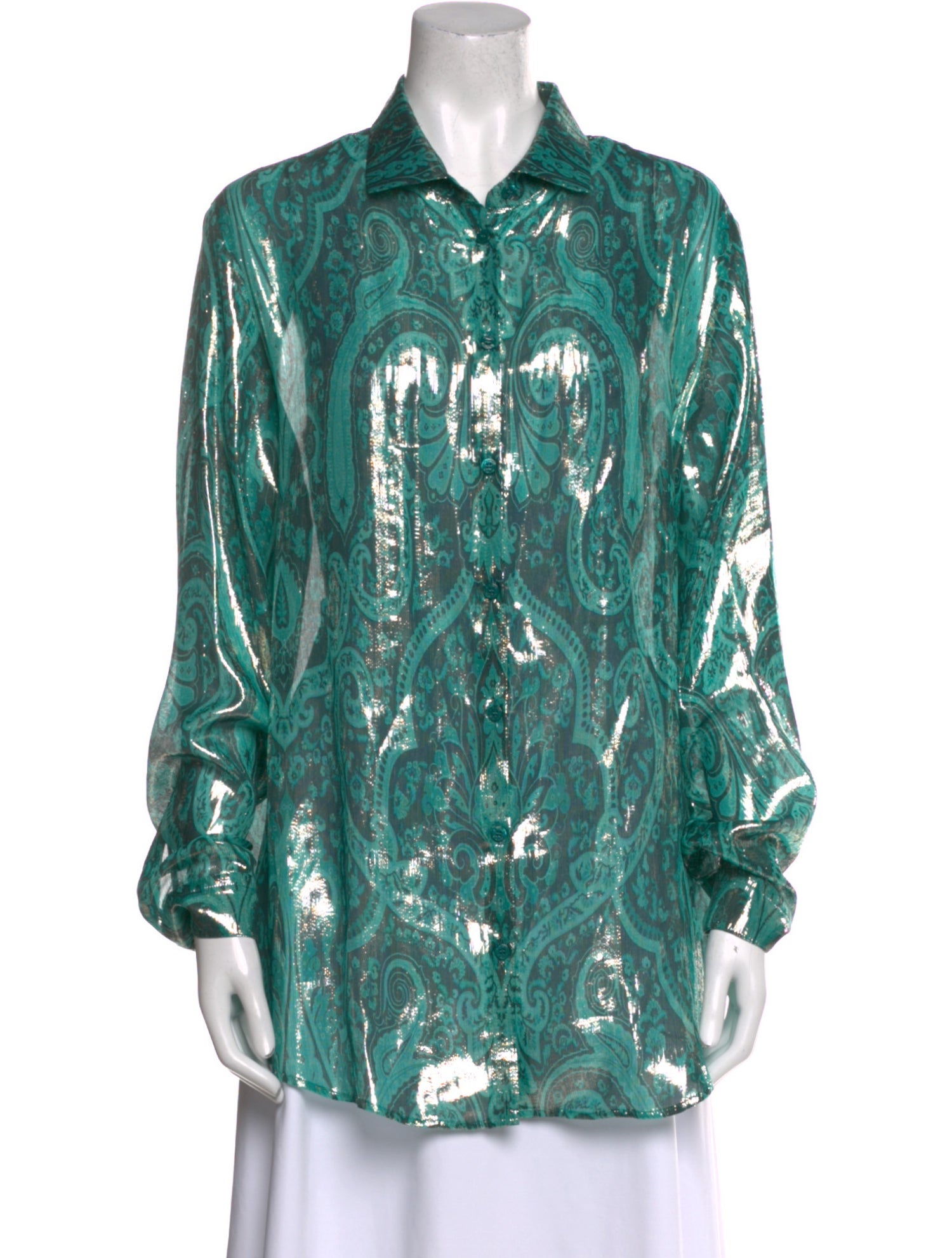 Etro Silk Printed Tunic