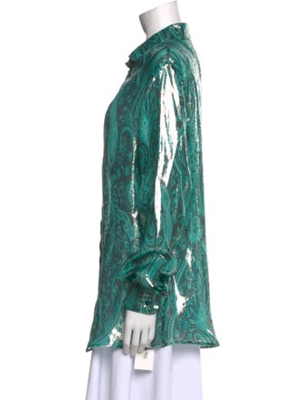 Etro Silk Printed Tunic