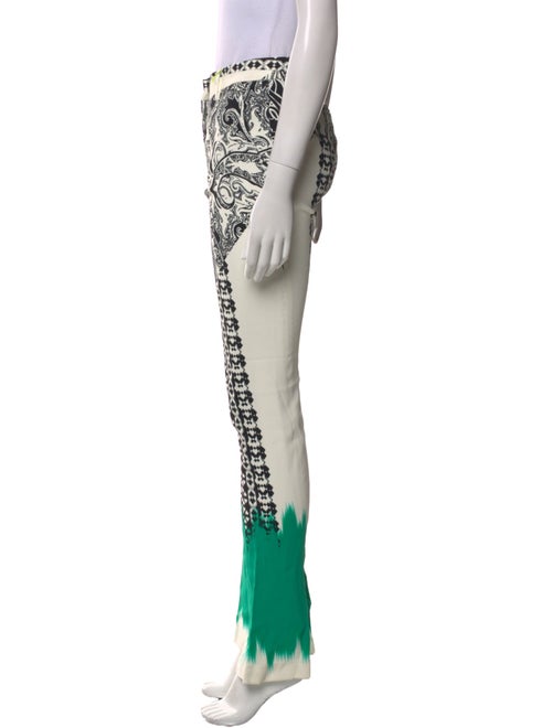 Etro Paisley Print Straight Leg Pants